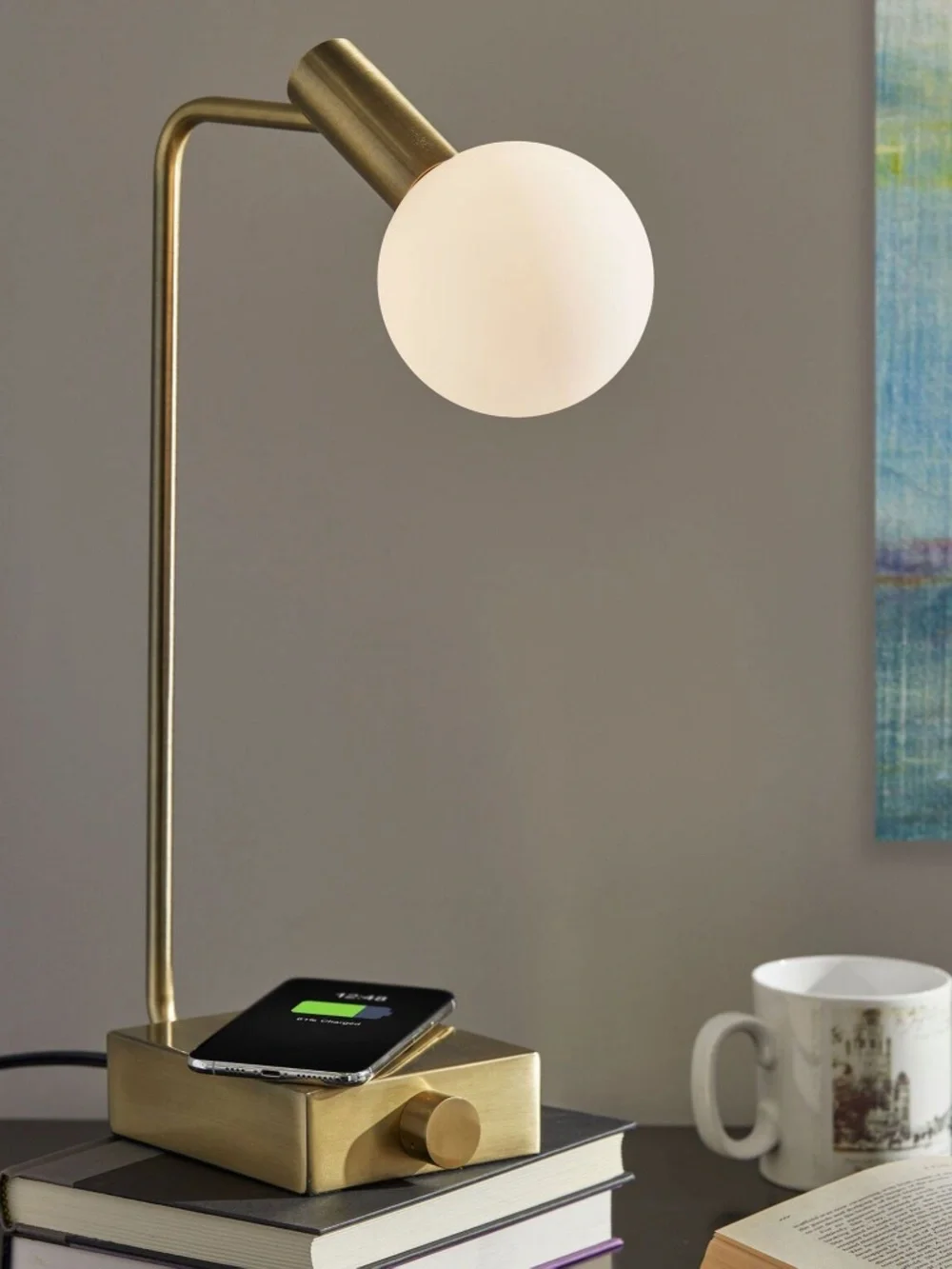 West Elm Modern Deco LED Task Lamp (17.5